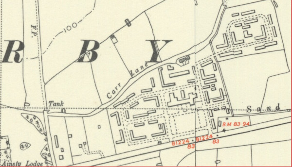 Map of HMS Ceres now the young offenders