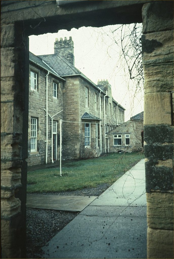 Wharfe Grange through the arch Copyright: Wetherby Historical Trust