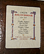 Linton Roll of Honour